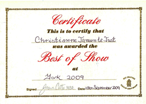 Les No&euml;s pres de Troyes - 1e Prijs